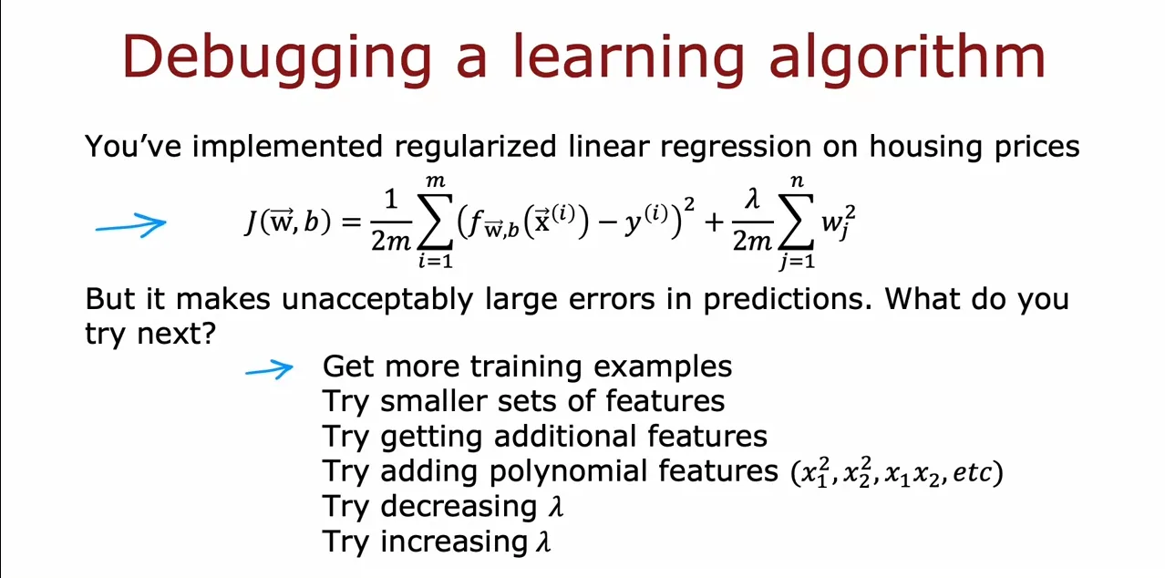 Practical Advice for Applying Machine Learning